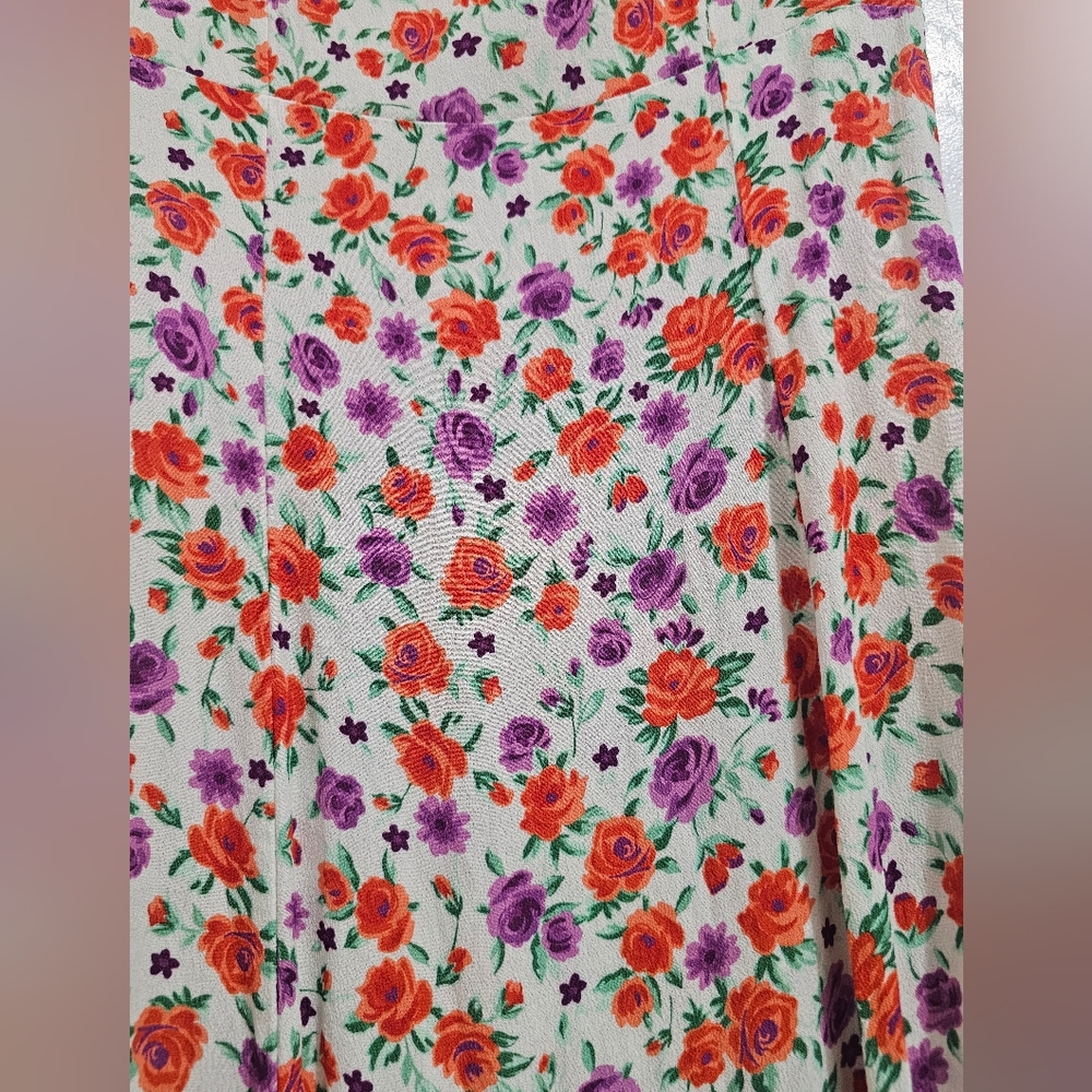 Bershka Multicolor Floral Mini Dress - Picture 10 of 11